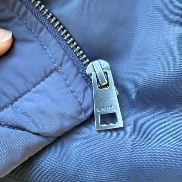 Quilted Parka with Sherpa Lined Hood - Picture 6 of 11